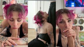 emily oram sloppy blowjob porn video