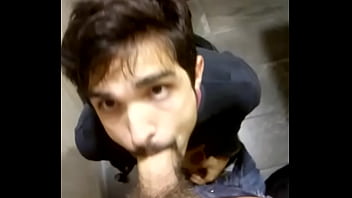 sucking dick in public toilet