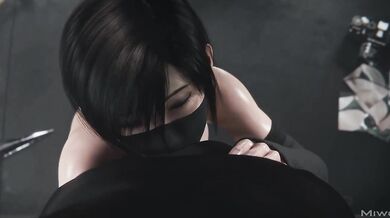 Yuffie gets stuffed in her solo photoshoot