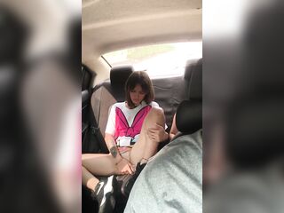 My allies masturbate in front of me passionately.