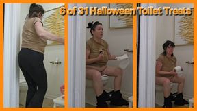 6 of 31 HALLOWEEN TOILET TREATS