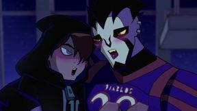 Nega Ben x Rook Animated Moans Hardcore gay hentai parody with piercing blowjob