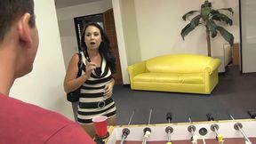 Brunette MILF Charity Bangs Gets Her Ass Gaped By a Hung Stud