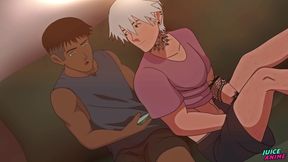 Hentai Anime - Send Me Stars 03 - My Perverted Stepbrother-in-law Wants To Take A Bath With Me - Hentai Yaoi Anime