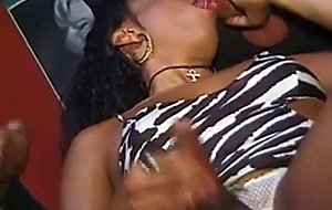 Hot vintage orgy with stunning trannies