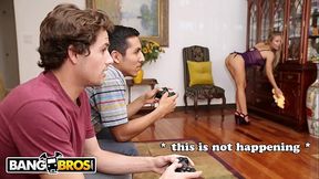 Hot - MILF Nicole Aniston Services Her Son's Little Friend