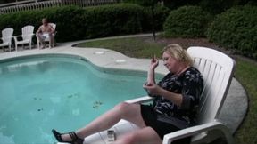 Mature Faith Morgan Smoking And Sucking By The Pool Combo Video! (mp4)