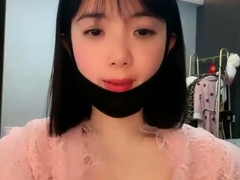 Amateur striptease and Solo masturbation