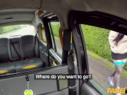 Fake Taxi Canadian babe Karma Synn rides the Bishop hard