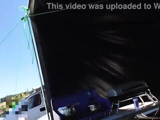 Trashy mother I'd like to fuck bitch parades herself at the seaside and then creampie drilled by her Dom so others can watch. Preview