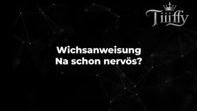 Wichsanweisung - Na schon nervös?