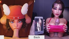 Forthub Game Gallery Sex Scenes Collection #04 Fortnite Parody Porn Game - Car Toon