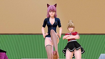 A Night with two Cats
