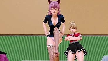 A Night with two Cats