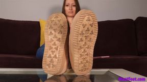 Barefoot Stinky Boots - Sweaty Feet - HD MP4