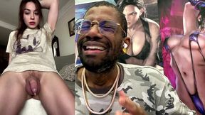 sweaty transgender cock whore is being a delicious nasty girl, ai generated