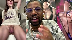 sweaty transgender cock whore is being a delicious nasty girl, ai generated