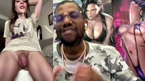 sweaty transgender cock whore is being a delicious nasty girl, ai generated