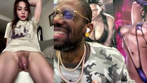 sweaty transgender cock whore is being a delicious nasty girl, ai generated