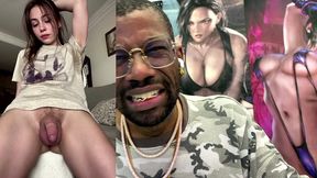 sweaty transgender cock whore is being a delicious nasty girl, ai generated