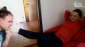 Girl Workout Feet And Socks Smelling (foot Smelling, Foot Worship, Small Feet, Naughty Feet, Soles)