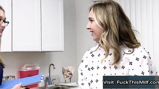 Busty Patient Gets Fertility Test In The Doctors Office 2