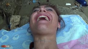 outdoor anal fuck with the gorgeous french brunette julia gomez