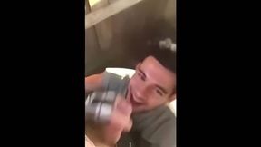 Cute Latin Hunk Sucks Big Cock and Eats Cum