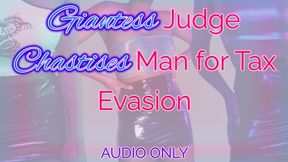 Giantess Judge Chastises Man for Tax Evasion