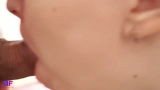 💋 Close-up blowjob, throbbing orgasm, oral creampie