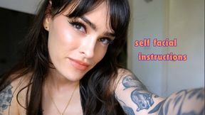 Self Facial Jerk Off Instructions for Betas