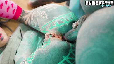 Tattooed Cock Destroys ALT Girl’s Ass – Massive Gape & Prolapse Tease After Rough Anal