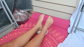 Skillful toejob by Dylan (4k)
