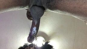Cheating wife gives sloppy deepthroat blowjob