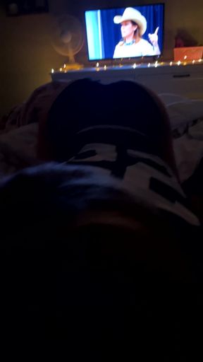 Cowboy hat, living room