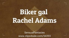 Biker gal Rachel Adams MOV