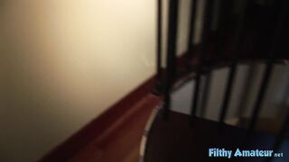 Morena, the most slutty and famous of all the taxi drivers in Milan