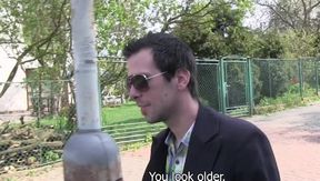 Czech Hunter: Beneath a Soaked Tree with Two Hotties