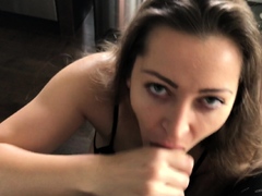 POV Handjob Blowjob cumshot compilation