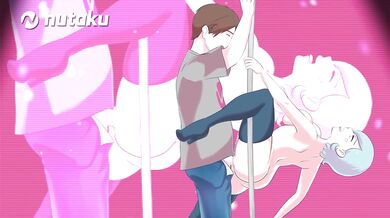 Stripper breaks dancing pole while getting fucked hard