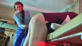 Caned for stealing knickers again - Part 5 - 1920 x 1080p HD Version WMV