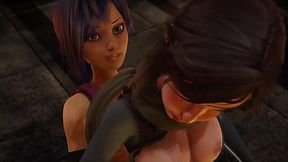 Futanari Sabine Wren Dominates Jyn Erso with a Messy Creampie Fetish