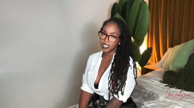 Good Boy Gets Rewarded by Boss Slow Strokes JOI Finish All Over My Skirt