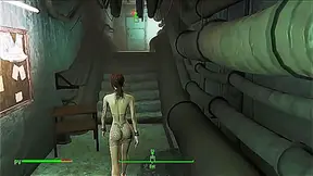 Young Cop Overwhelmed in Steamy Fallout-Inspired Hentai Encounter