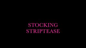 Stocking Striptease