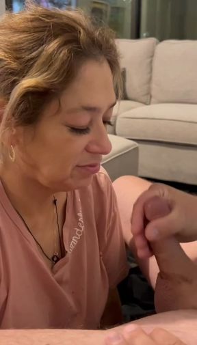 Amateur wife and stranger