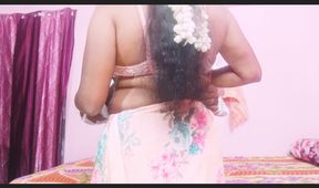 Hot sexy saree housewife fucking tailor, telugu dirty talks.