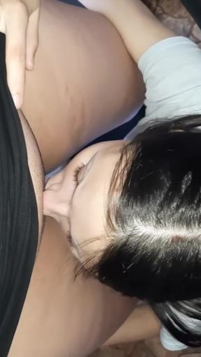 Mini Dress In The Hookah Bar I Seduced The Waitress Who Licked My Pussy