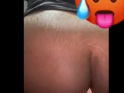 Chub takes a ride on a dildo