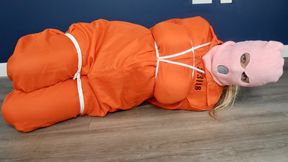 Officer Beth Bennett Vs Mila Amora part two - strap-on, fucking, lesbian, rope bondage, shackles, hogtie